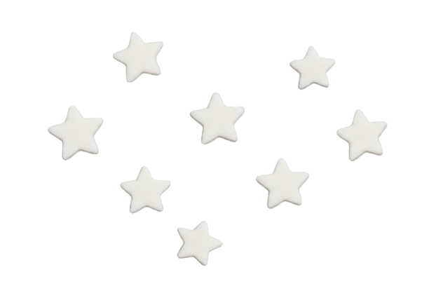 estrellas blancas